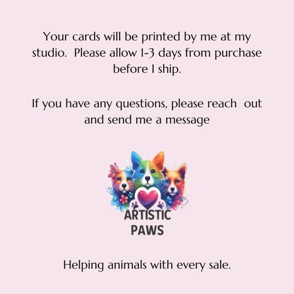 Australian Shepherd Easter Cards, Blank Note Card Set - Picture 7 of 7